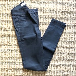 Price Drop! Madewell 9” high rise coated jeans